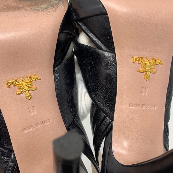 Prada Leather Heels - Picture 7 of 8